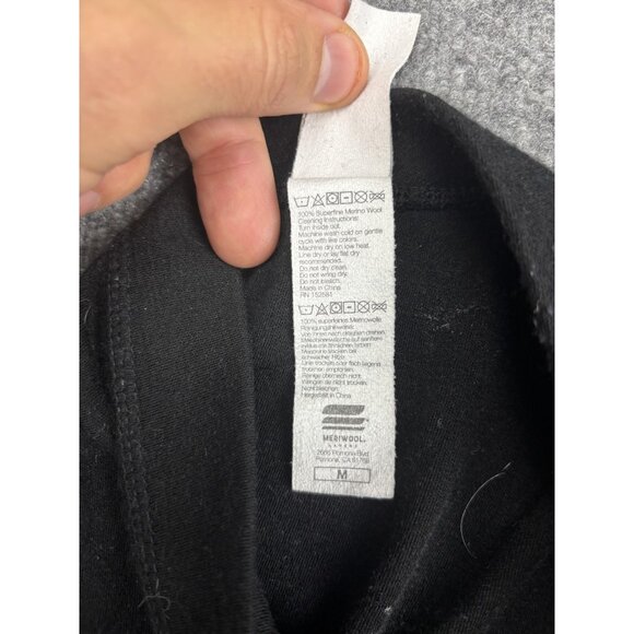 Meriwool Pants Women Medium Black 100% Merino Wool Base Layer Thermal Long Johns - Picture 6 of 13